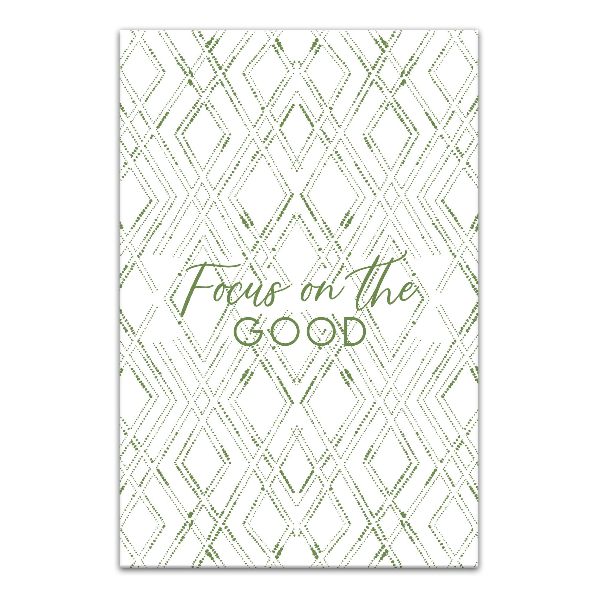 Focus On the Good Canvas Wall Art